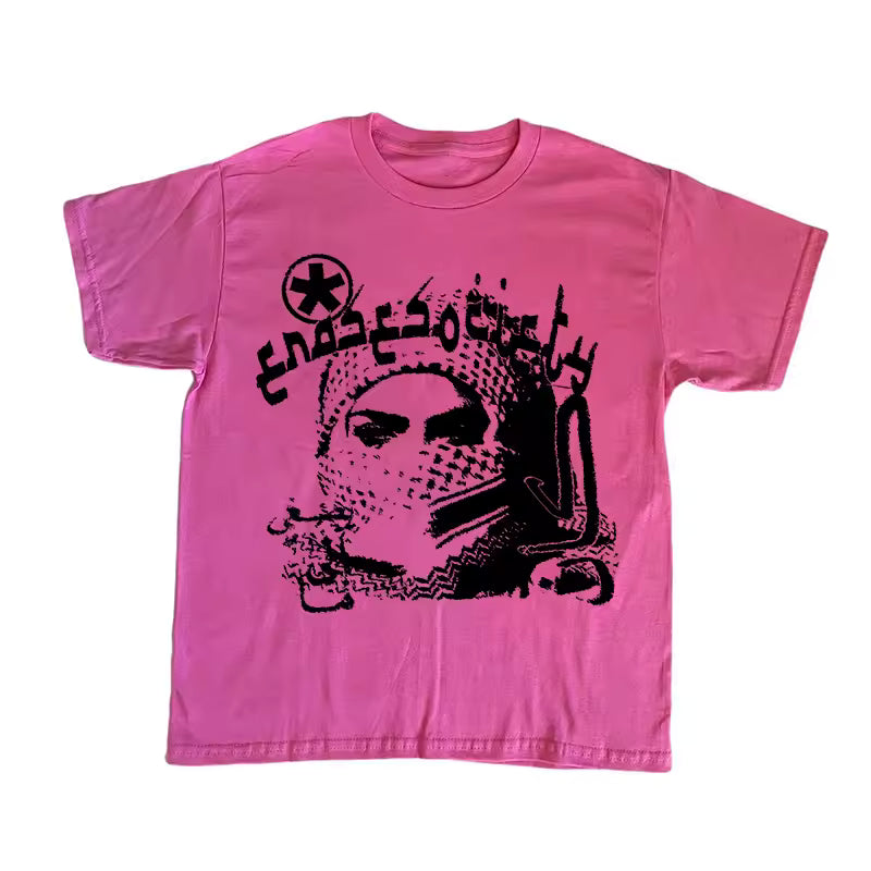 Camiseta Rebel Under Wraps Rosa