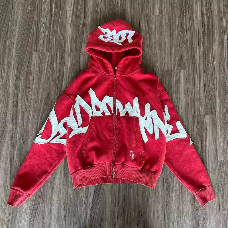 Sudadera Capucha DR Roja