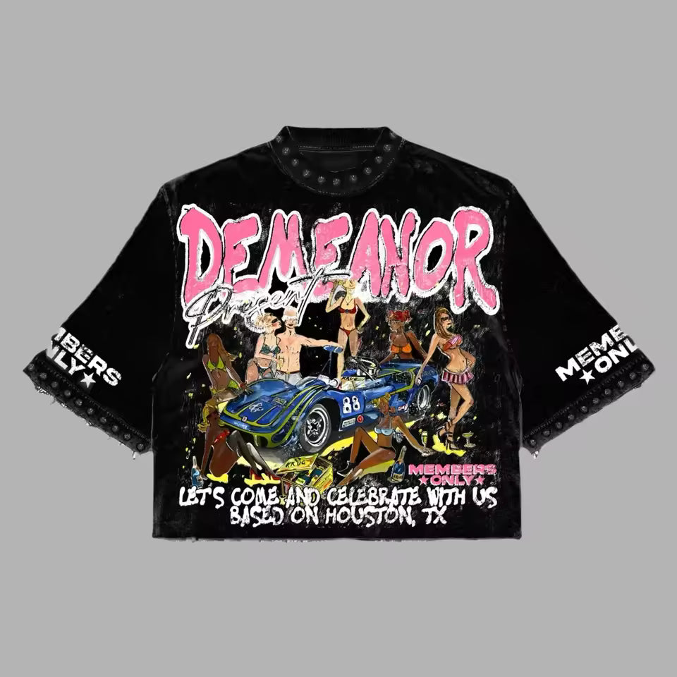 Camiseta Members Only Negra