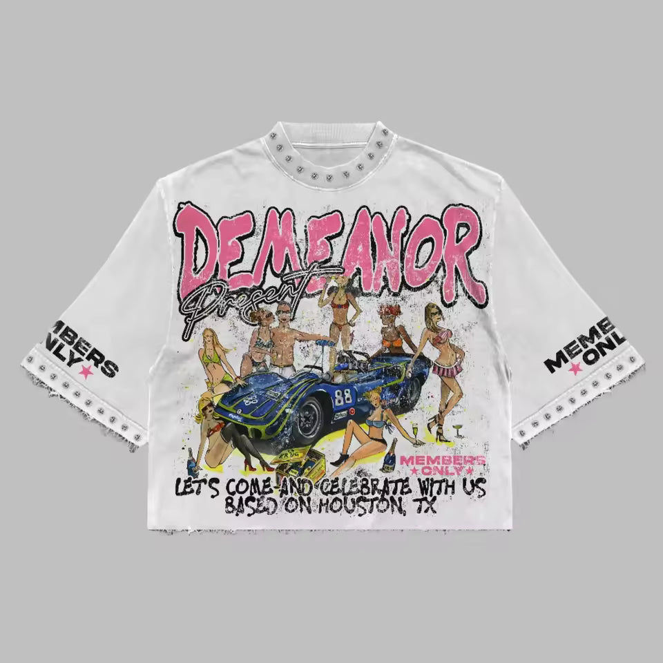 Camiseta Members Only Blanca