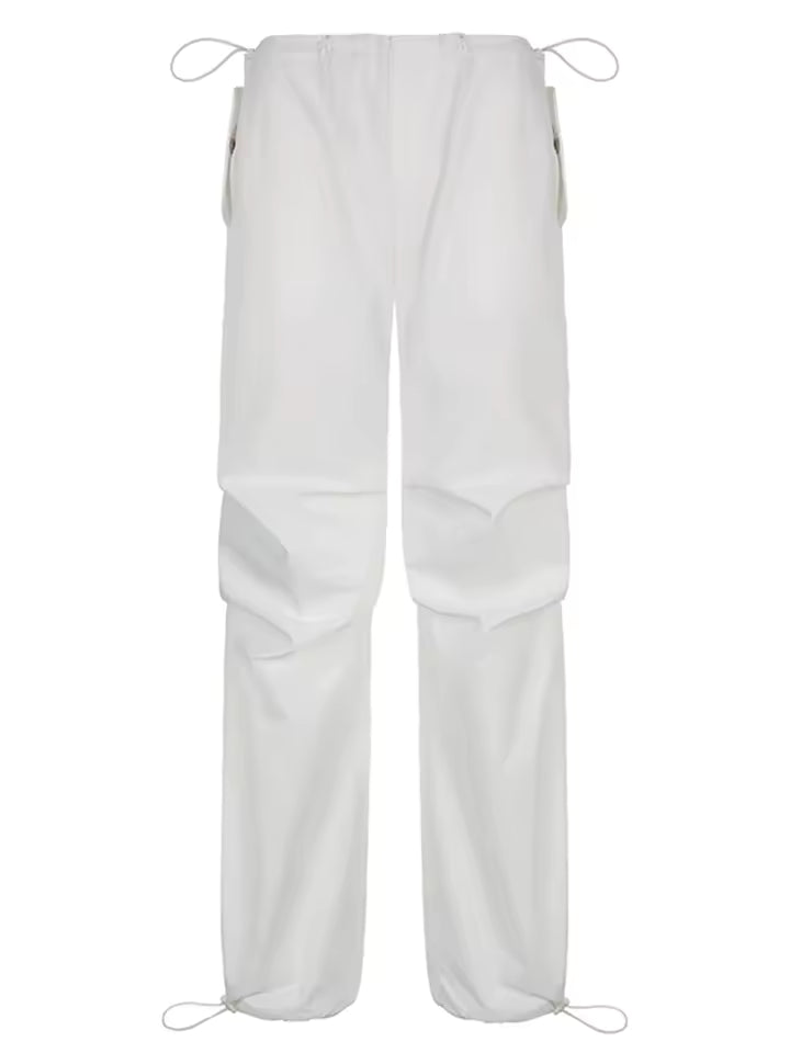 Pantalón Chandal Holgado Blanco