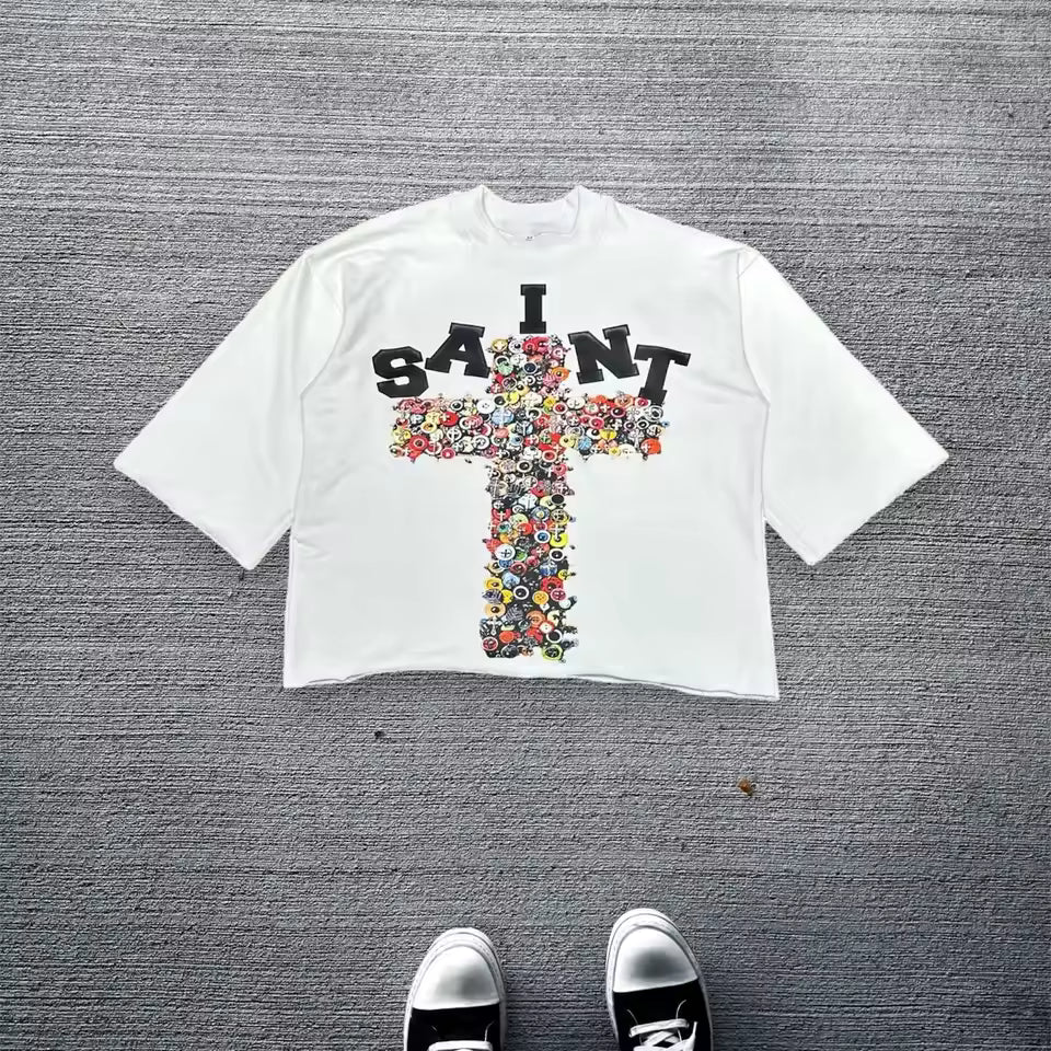 Camiseta Saint Unisex Blanca