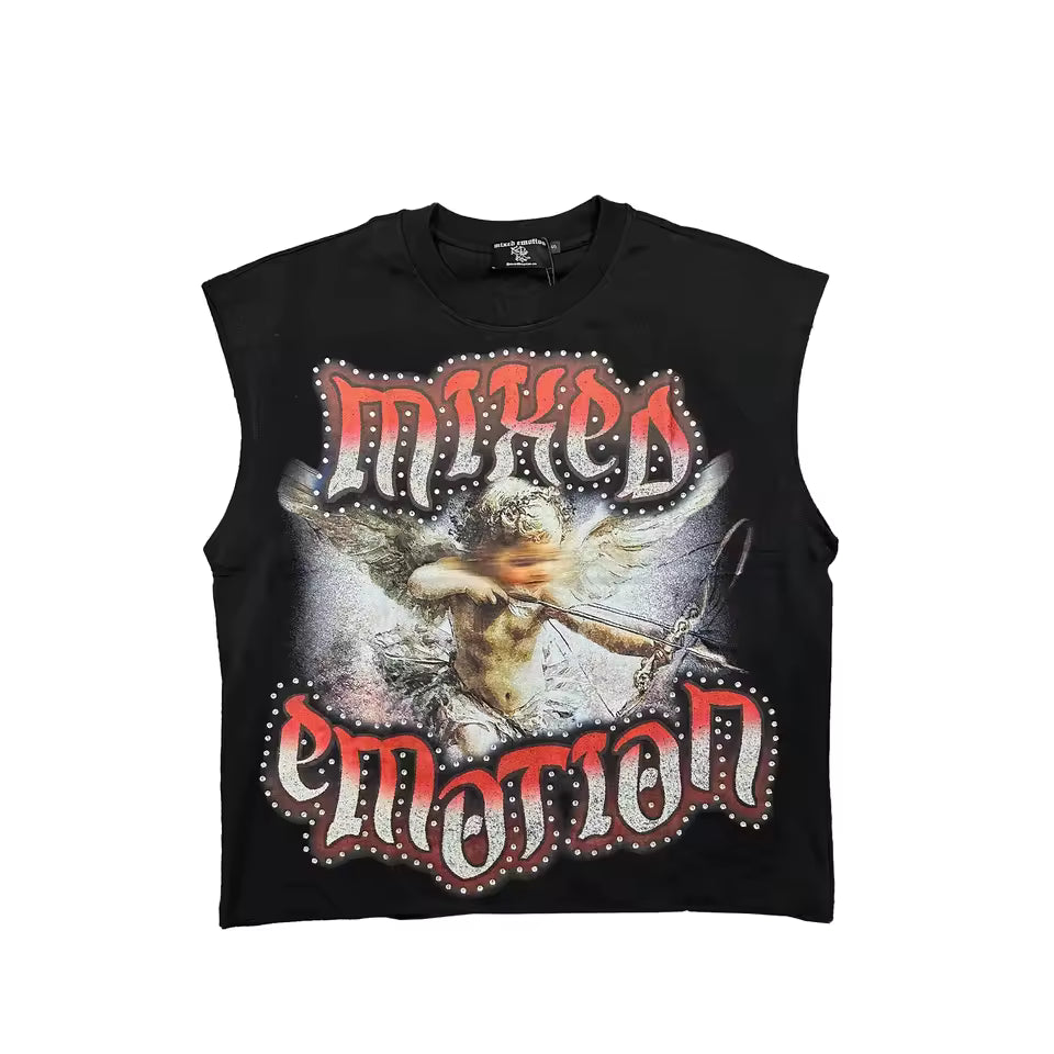 Camiseta Mixed Emotion Negra
