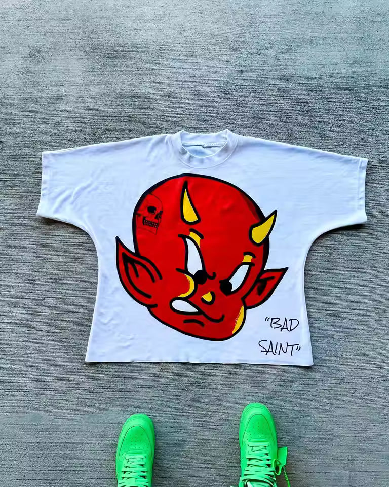 Camiseta Bad Saint Blanca