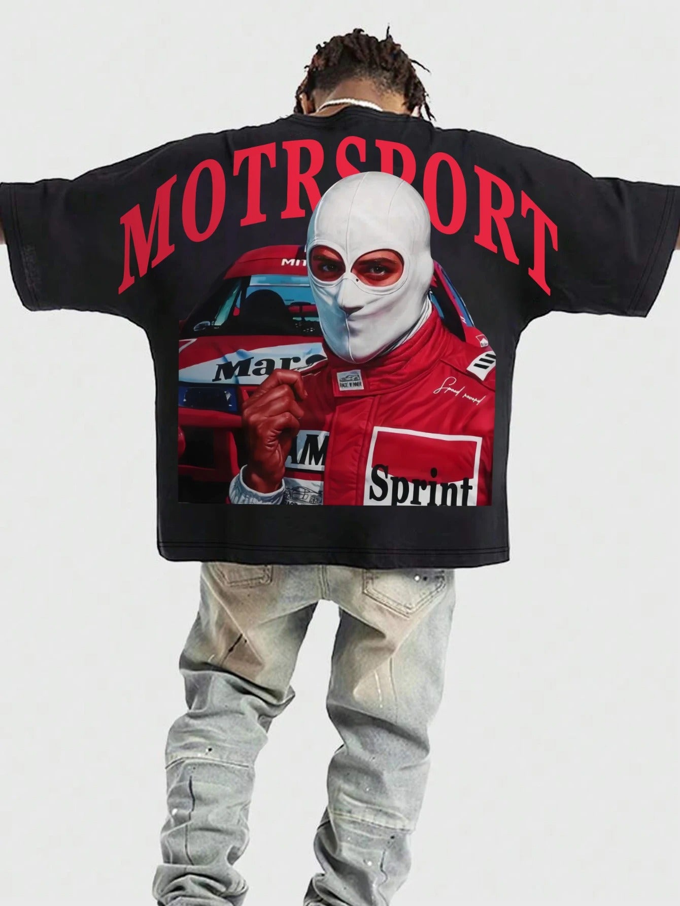 Camiseta MotorSport Negra