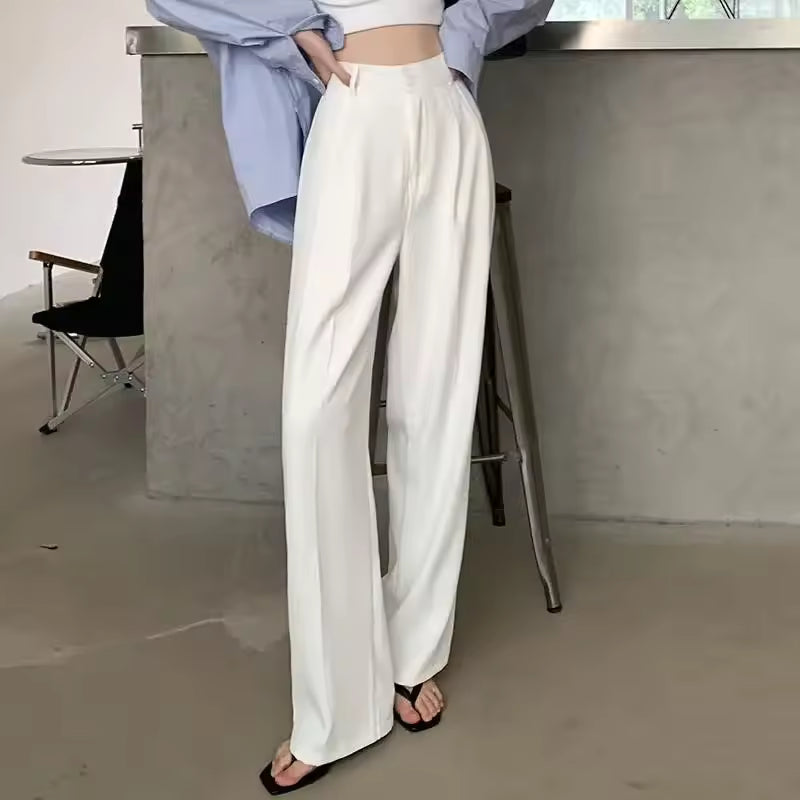 Pantalón Traje Blanco